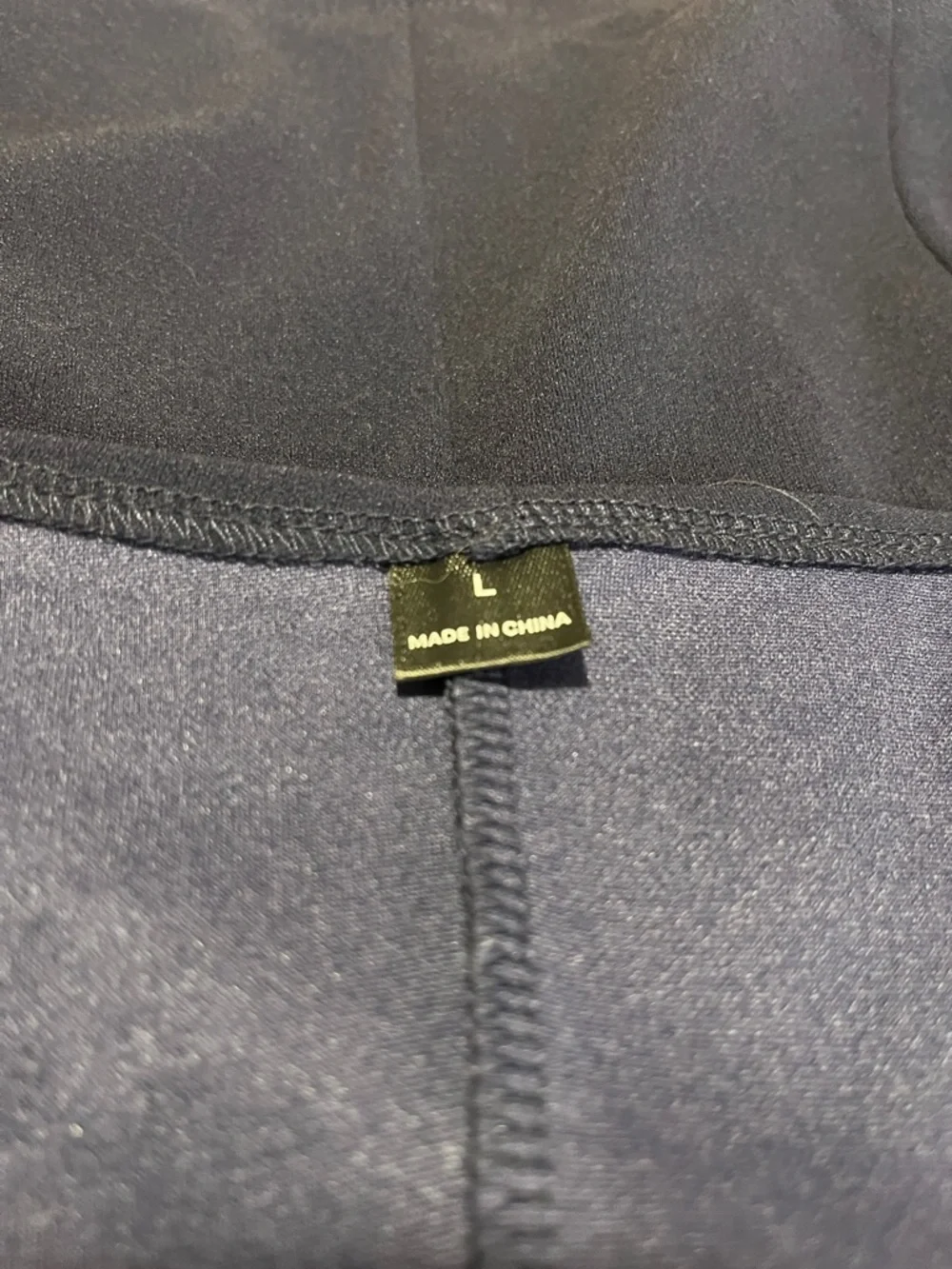 Navy V-Neck Button Front Vest - Picture 3 of 5